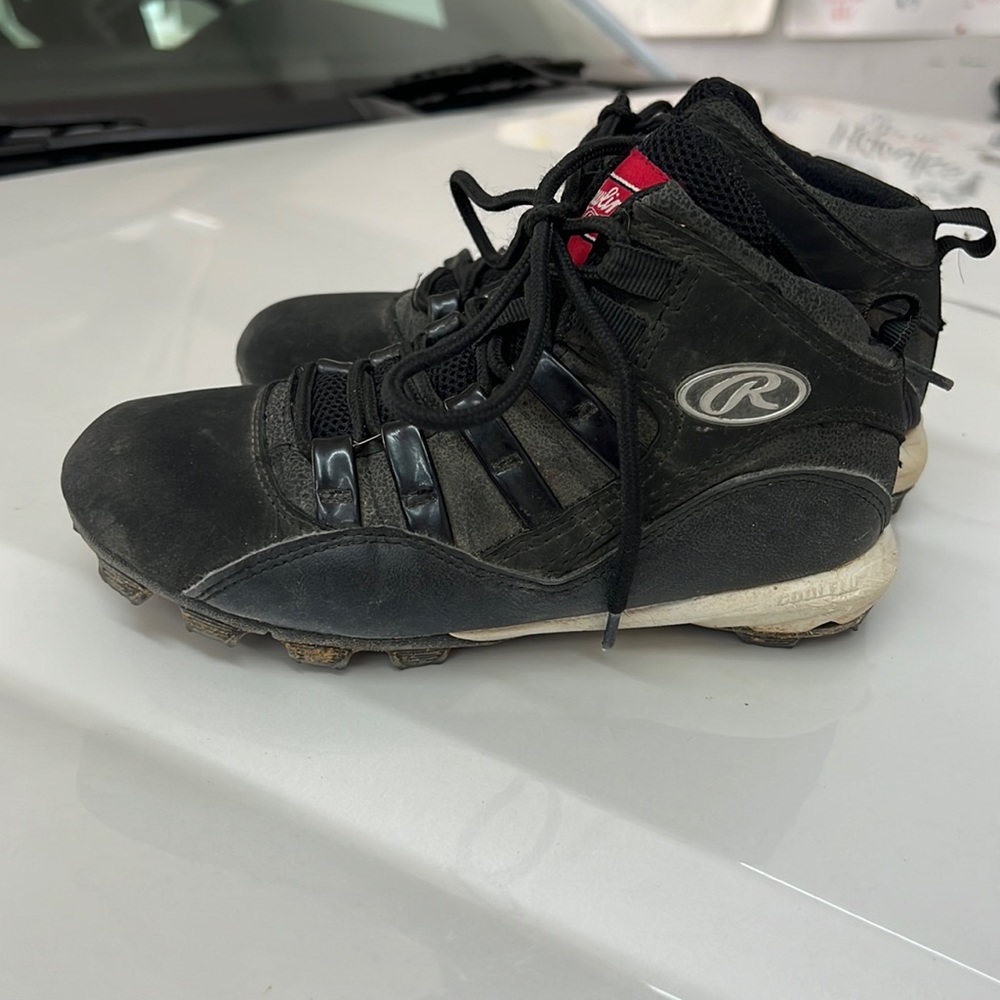 Little Boys Baseball Cleats size 1